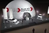 Audi A3 experience: un espectáculo audiovisual en la Plaza Catalunya de Barcelona