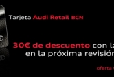 Ven a hacer la revisión de tu Audi o Volkswagen antes del 31 de marzo y te descontamos 30 € con tu tarjeta Fidelity.