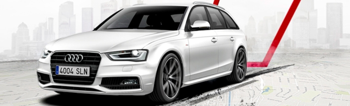 Life is a ride. Go for... Audi A4 S line edition