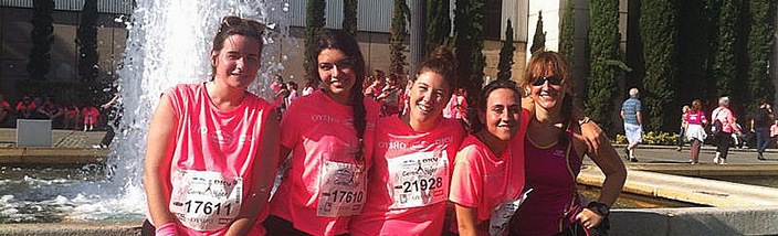 Las mujeres del Hangar corren la Carrera de la Mujer