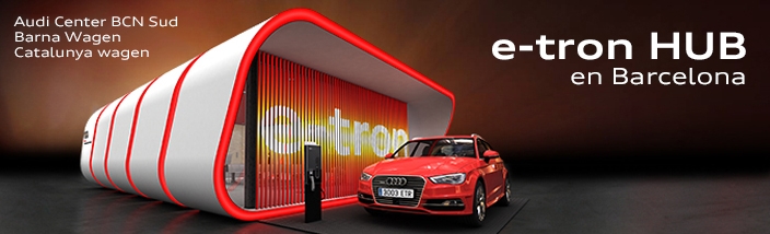 Audi e-tron HUB en L’Illa Diagonal del 12 al 18 de noviembre