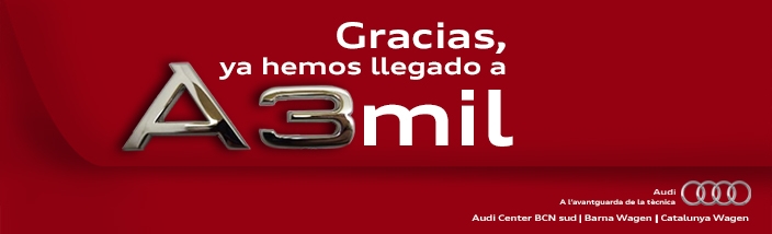 Gracias, ya hemos llegado a 3.000 fans!