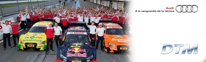 Audi, a punto para la DTM 2015