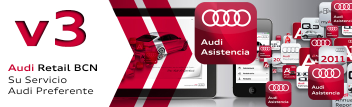 Audi Asistencia v3 todos nuestros servicios Audi al alcance de su mano.