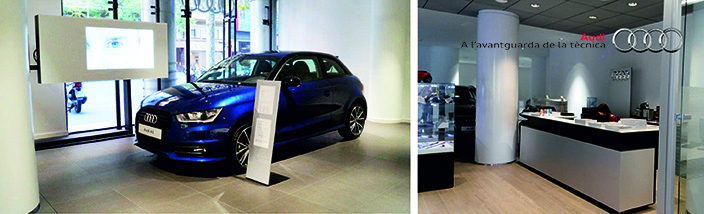 Presentación Nuevo Audi A4 en Catalunya Wagen c. Berlín