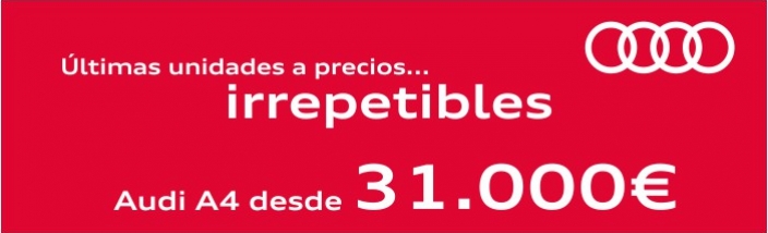 Últimas unidades a precios irrepetibles - Audi A4