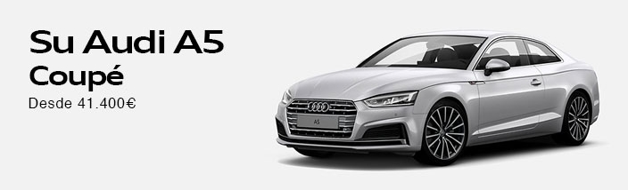 Audi A5 Coupé desde 41.430 euros