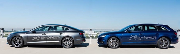 Audi A4 Avant g-tron y A5 Sportback g-tron