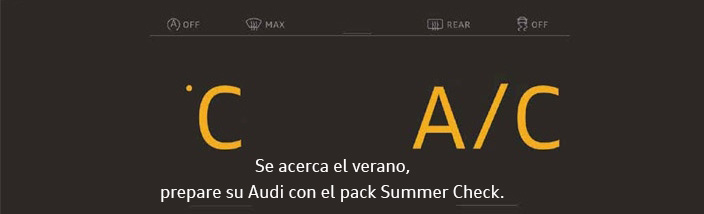 Prepara tu Audi con el Pack Summer Check